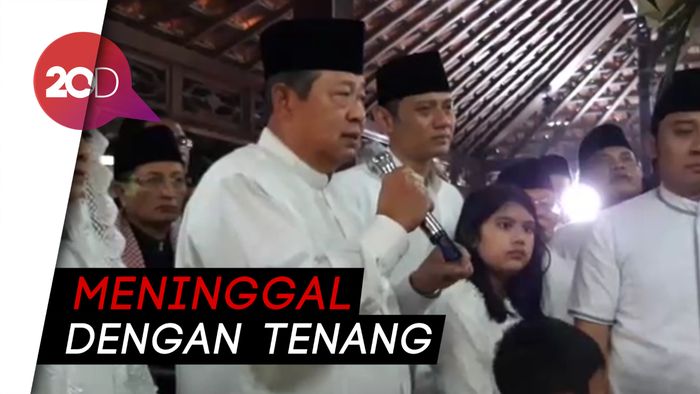 Kenangan Bersatunya Air Mata SBY dan Ani Yudhoyono