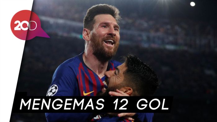 Lionel Messi Top Skor Liga Champions