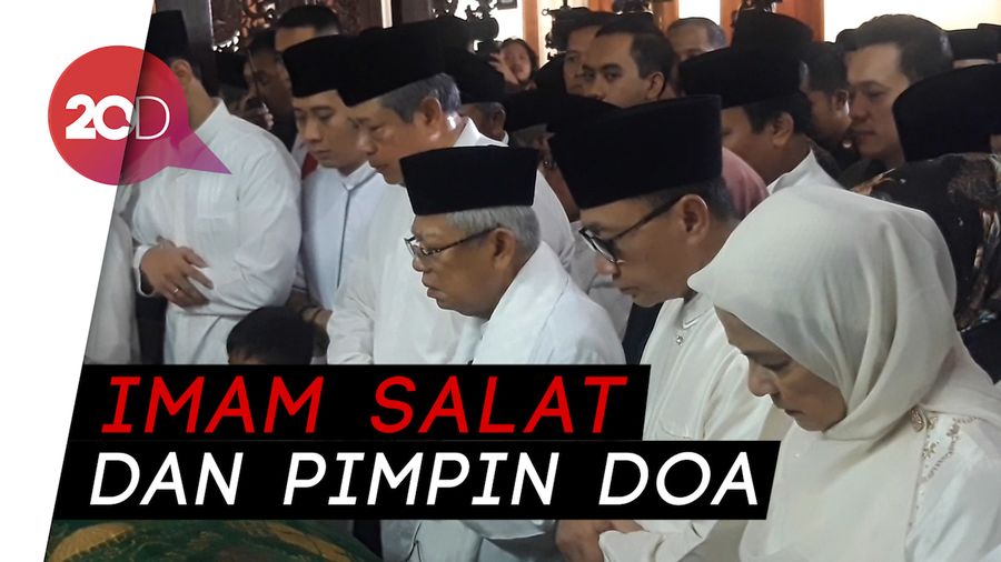 Maruf Amin Imami Salat Jenazah Ani Yudhoyono