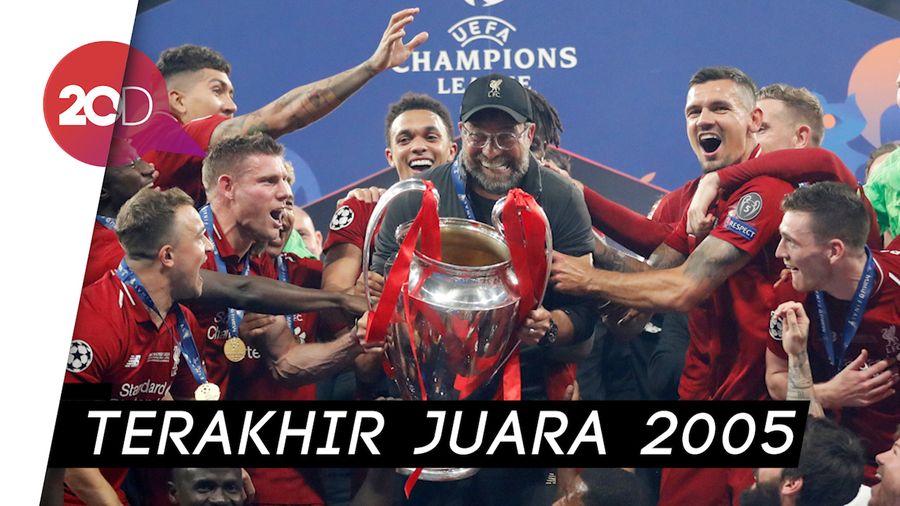Penantian Panjang Liverpool Juarai Liga Champions