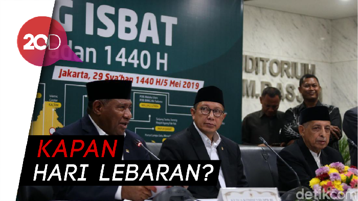 Hari Ini, Kemenag Gelar Sidang Isbat Tentukan 1 Syawal 1440 H