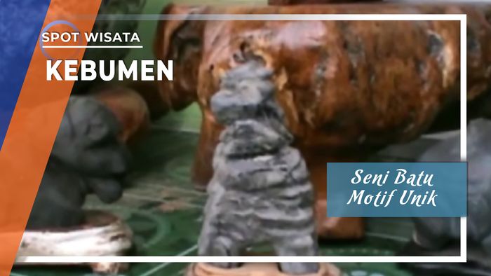 Seni Batu dengan Motif Unik Kebumen 