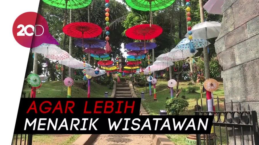 Jelang Lebaran, Wisata Candi Cangkuang Garut Dipercantik