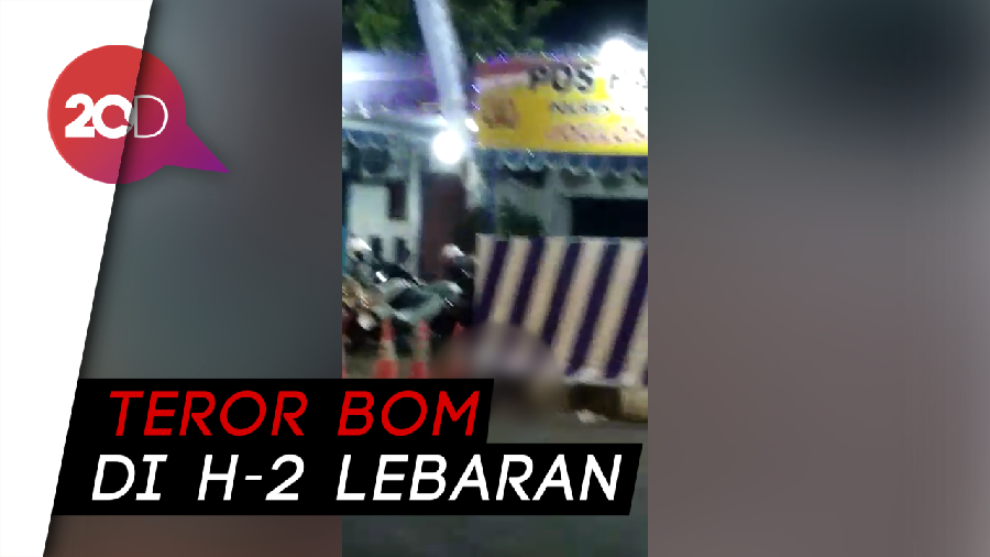 Ledakan di Pos Polisi Kartasura Sukoharjo, Berasal dari Bom Bunuh Diri