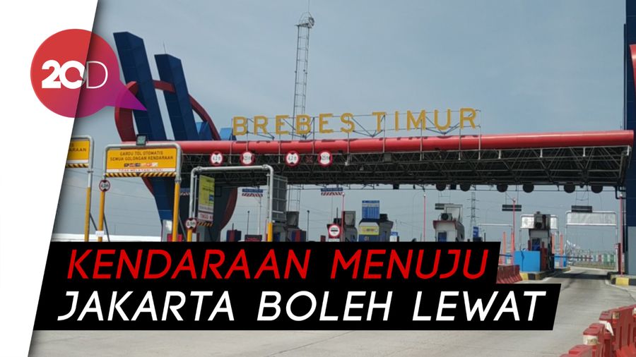 Sehari Jelang Idul Fitri, Exit Tol Brebes Timur Sunyi