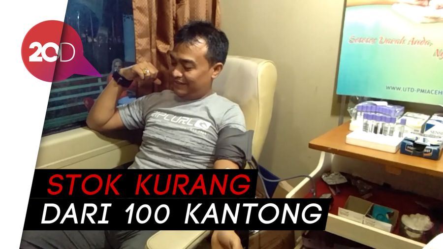 Urgen! Stok Darah PMI Aceh Utara Menipis