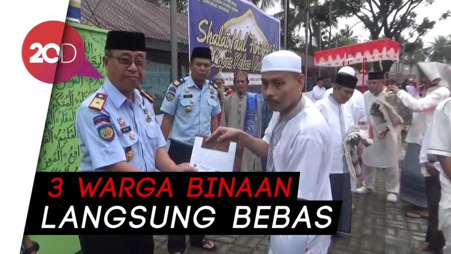 Berkah Lebaran, 630 Warga Binaan LP Makassar Dapat Remisi