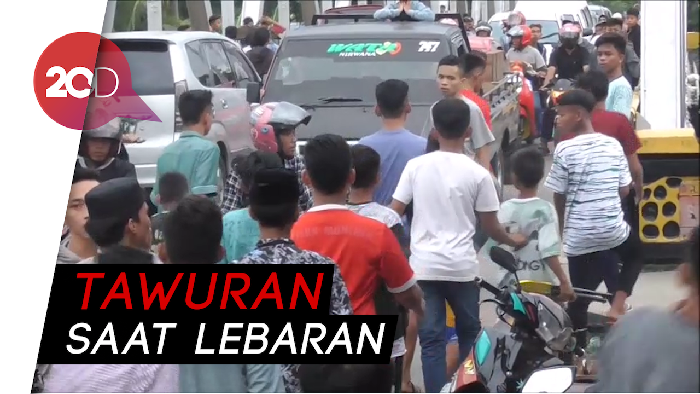 Main Perang-perangan, Saling Ejek, Buntutnya Tawuran