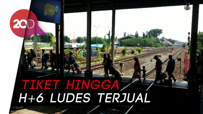 Hawa Arus Balik Lebaran di Stasiun Cirebon Sudah Terasa