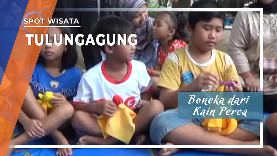 Kreasi Boneka Anak dari Kain Perca Tulungagung