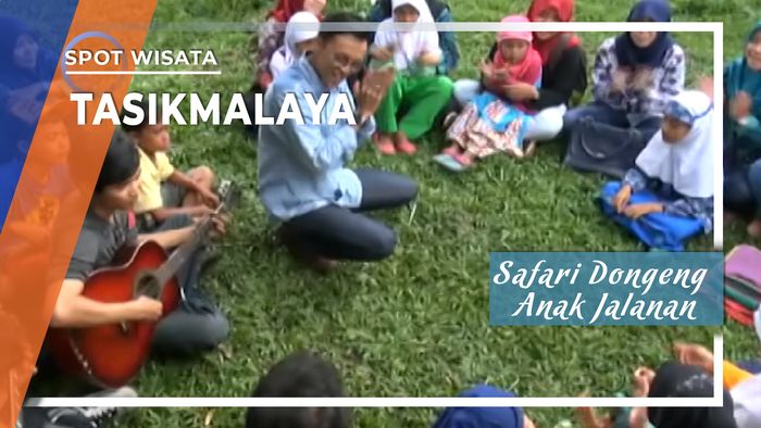Safari Dongeng Bersama Anak-anak Jalanan Tasikmalaya