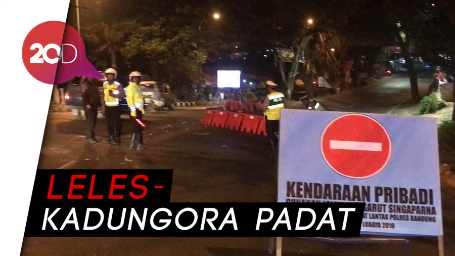 Arus Nagreg-Garut Sempat Dialihkan Via Limbangan