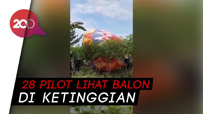 Balon Udara Liar Kembali Ganggu Keselamatan Penerbangan