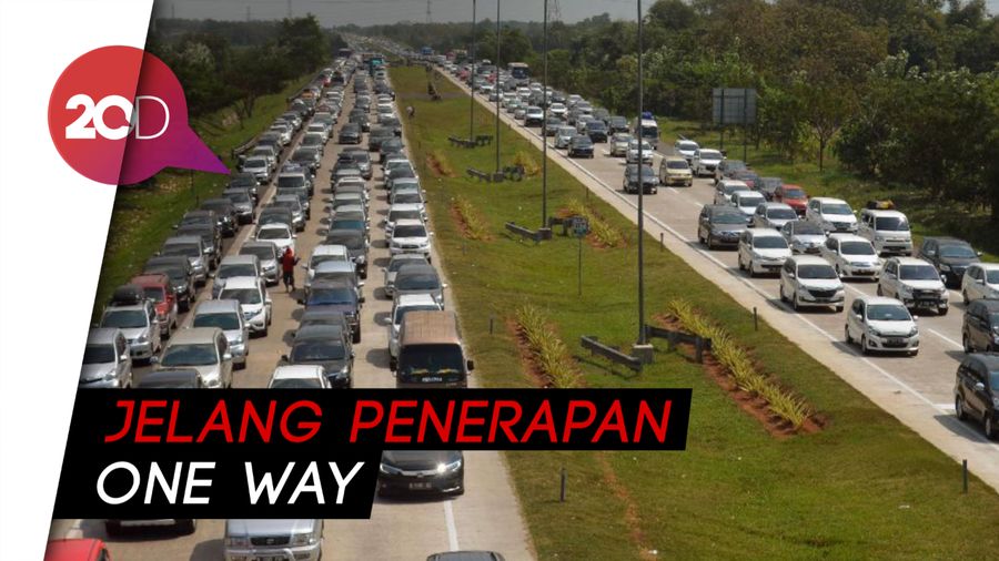 H+1 Idul Fitri, Tol Cipali Ramai Lancar