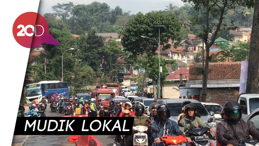 H+1 Lebaran, Jalur Nagreg arah Tasikmalaya-Garut Padat Merayap