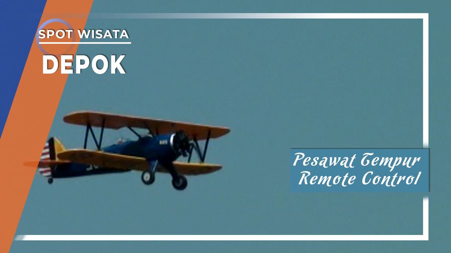 Pesawat Tempur Remote Control Depok