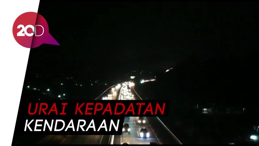 Satu Arah Tol Ungaran-Semarang Diberlakukan