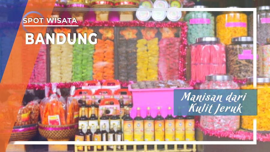 Manisan dari Kulit Jeruk Bandung