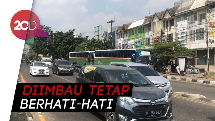  H+3 Lebaran, Kawasan Bekasi Ramai Lancar 
