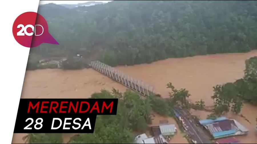 Melihat dari Langit Parahnya Banjir di Konawe Utara