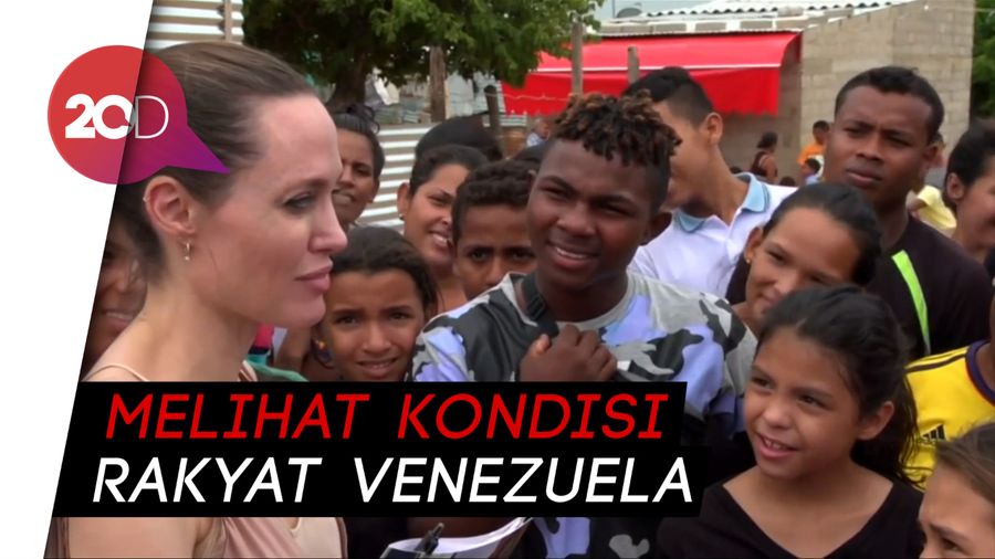Angelina Jolie Kunjungi Perbatasan Venezuela-Kolombia