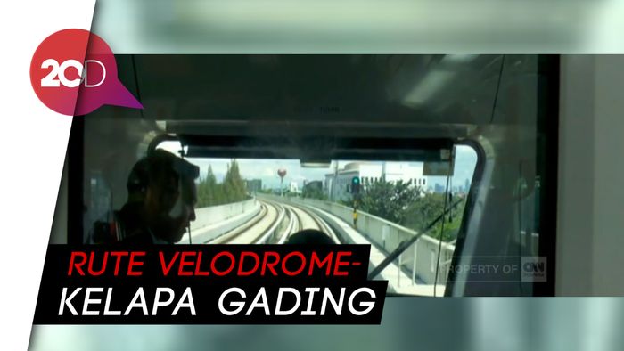 Catat! Uji Coba LRT Dilaksanakan Besok 11 Juni
