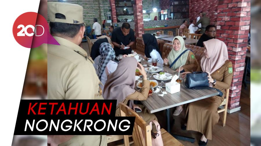 Wagub Riau Razia Warkop, PNS-PNS ini Tak Berkutik!