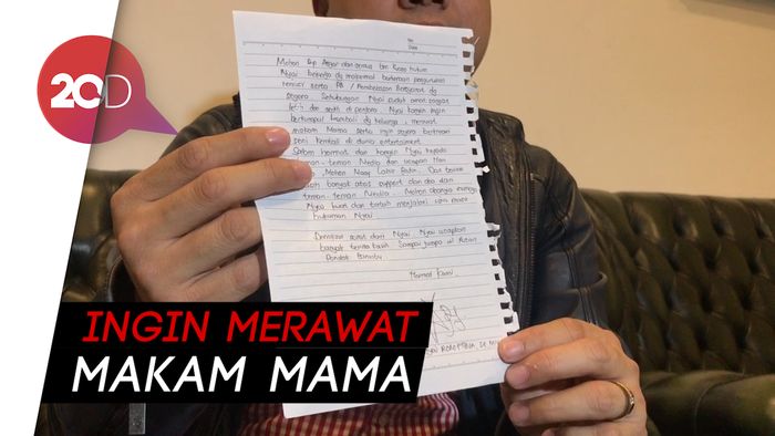 Kirim Surat dari Rutan, Ini Ungkapan Hati Roro Fitria