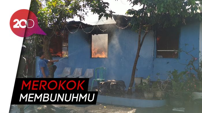 Tertidur saat Asik Merokok, Kakek di Blitar Tewas Terpanggang
