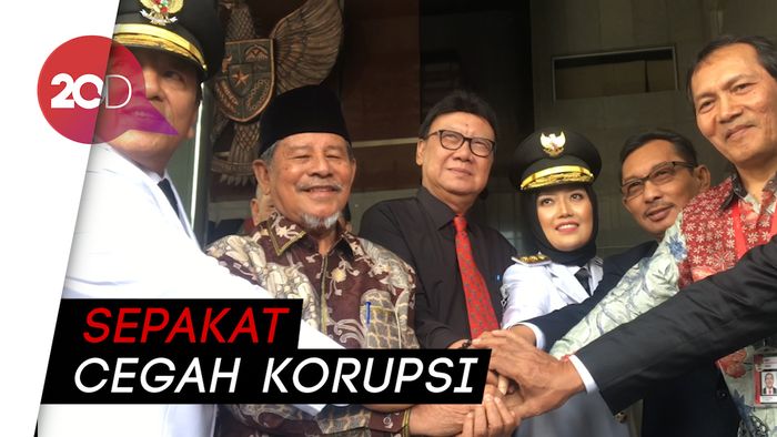 3 Gubernur-Wagub Baru Siap Jadi Agen Pemberantasan Korupsi