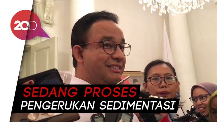 Anies Respons Menteri Susi Soal Kondisi Waduk Pluit
