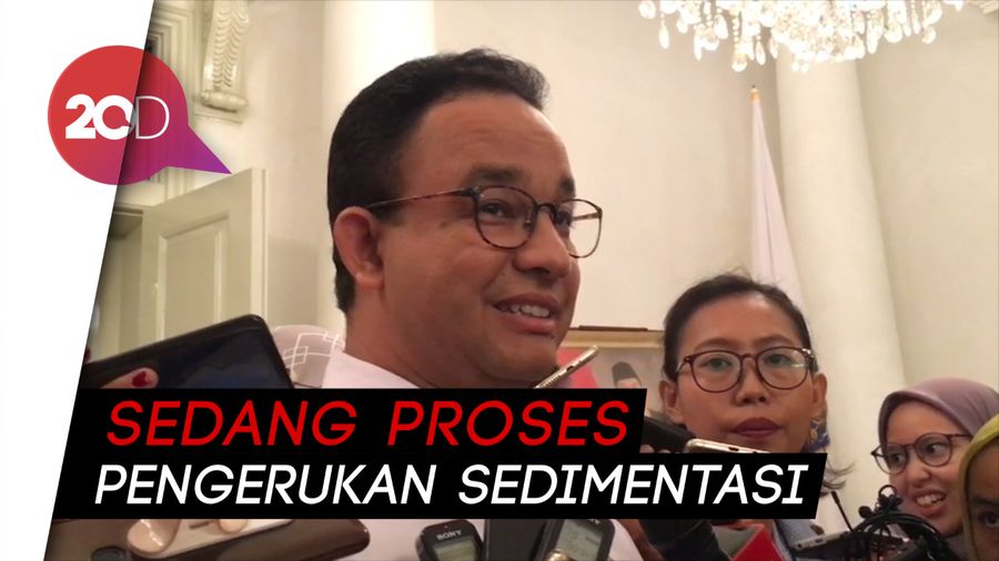 Anies Respons Menteri Susi Soal Kondisi Waduk Pluit