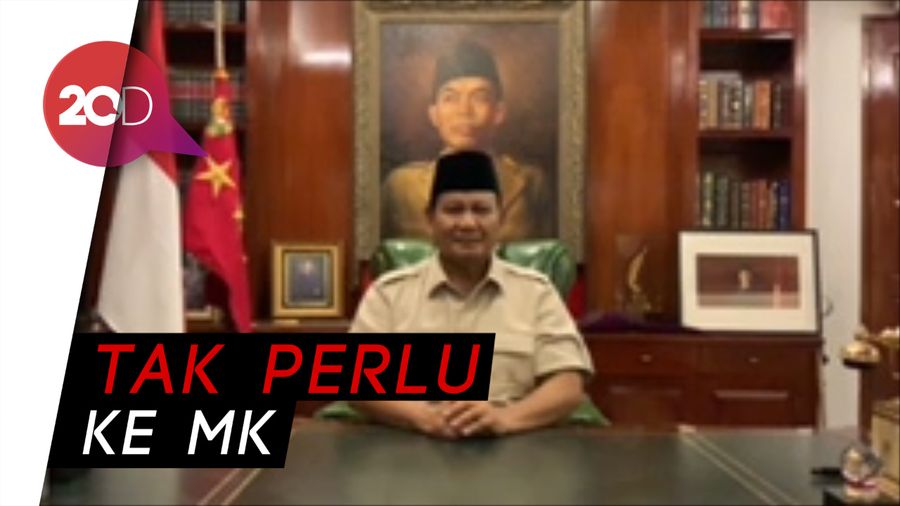 Prabowo Minta Pendukungnya Tak Perlu Datang ke MK