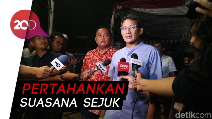 Sandiaga Uno Minta Pendukung Tak Perlu ke MK
