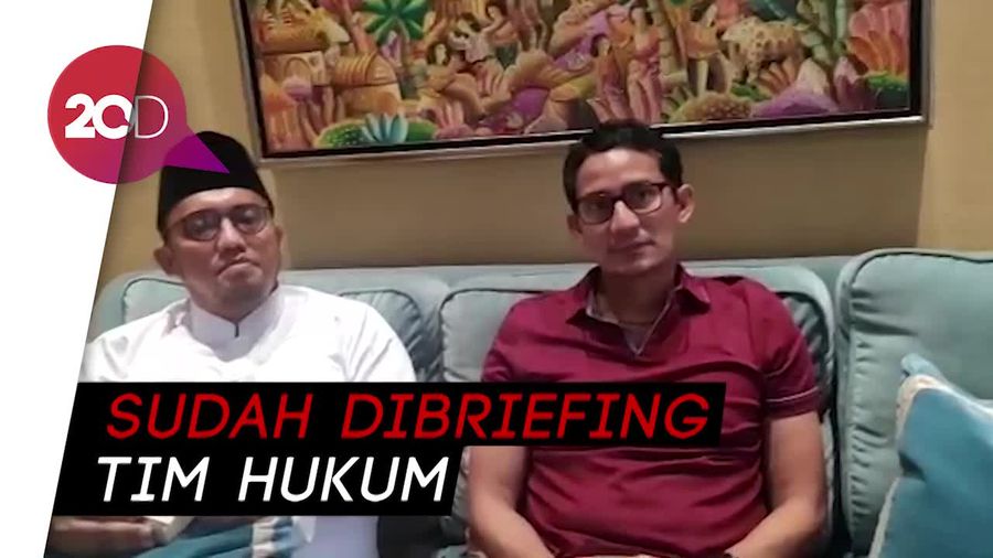 Persiapan Sandiaga Jelang Sidang Gugatan di MK