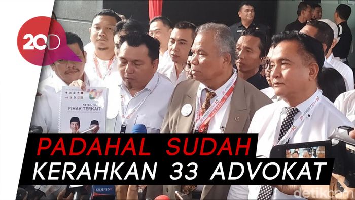Erick Thohir dan 9 Sekjen Parpol Jadi Pendamping Tim Hukum Jokowi di MK