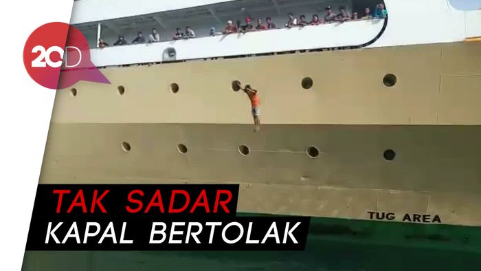 Panik Terbawa Kapal, Lima Buruh Panggul Nekat Terjun ke Laut