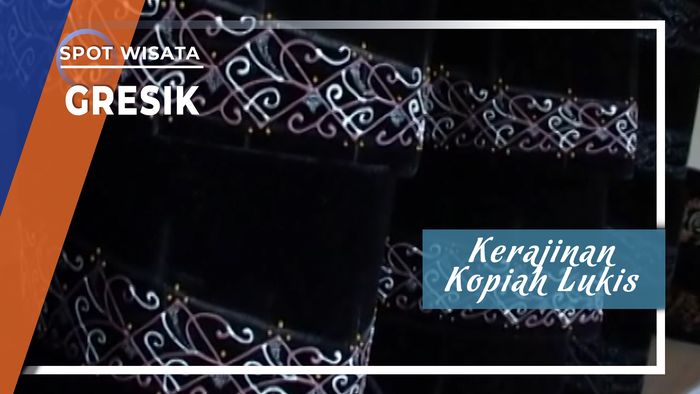 Kerajinan Kopiah Lukis, Gresik