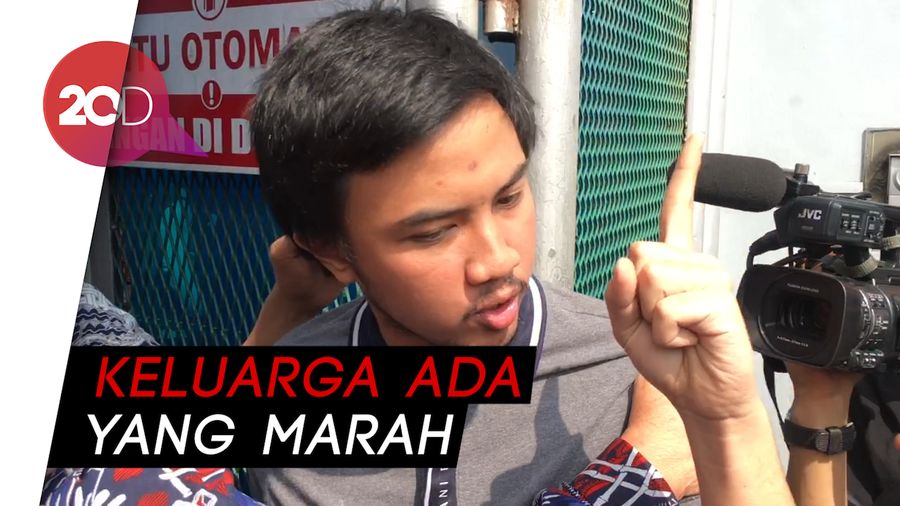 Datangi Rutan Cipinang, Dul dan El Acungkan Salam Damai