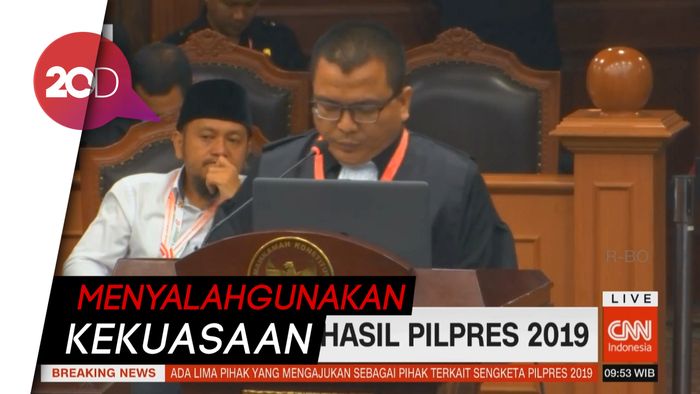 Gugatan Tim Prabowo di MK: Jokowi Abuse of Power