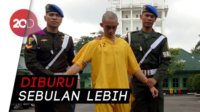 Prada Deri Pemutilasi Pacar Dibekuk, Membisu saat Digelandang