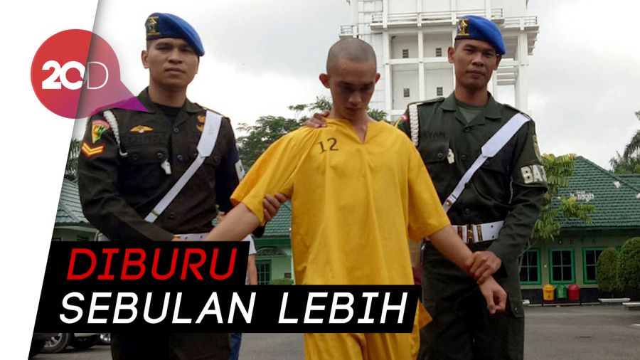 Prada Deri Pemutilasi Pacar Dibekuk, Membisu saat Digelandang