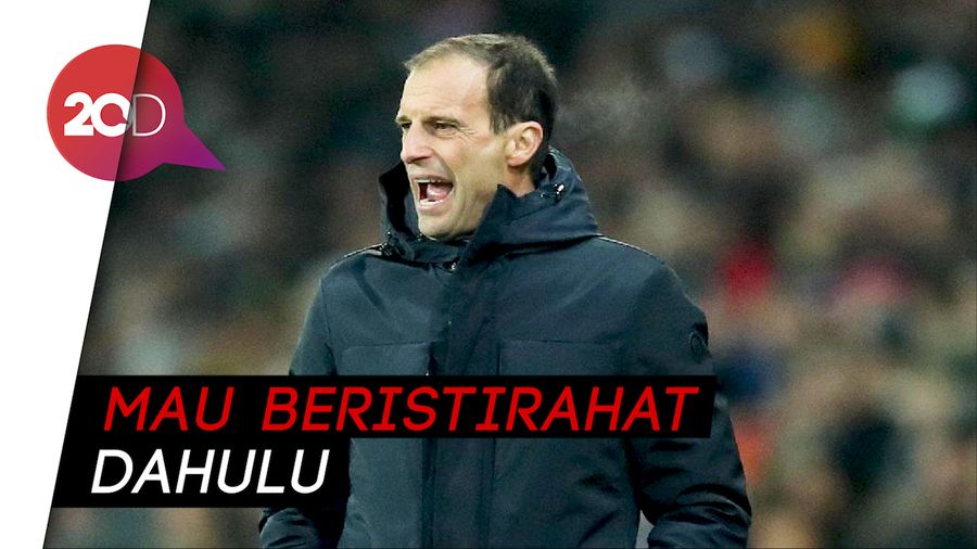 Tinggalkan Juventus, Allegri Putuskan Cuti Setahun