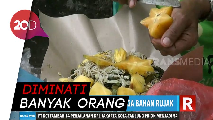 Fantastis! Ini Rujak Cingur Harga Rp 60 Ribu di Surabaya