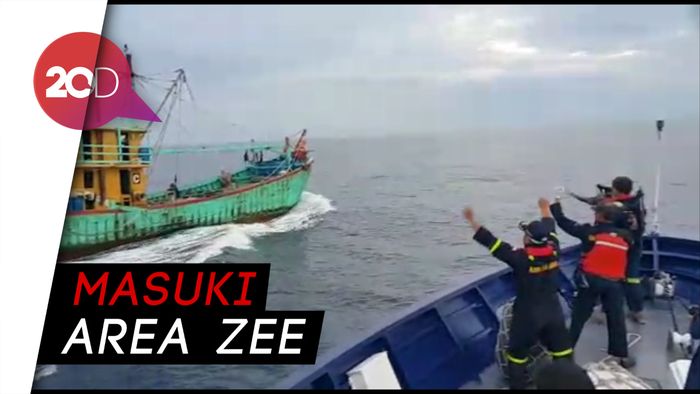 Kapal Ilegal Malaysia Disergap di Selat Malaka