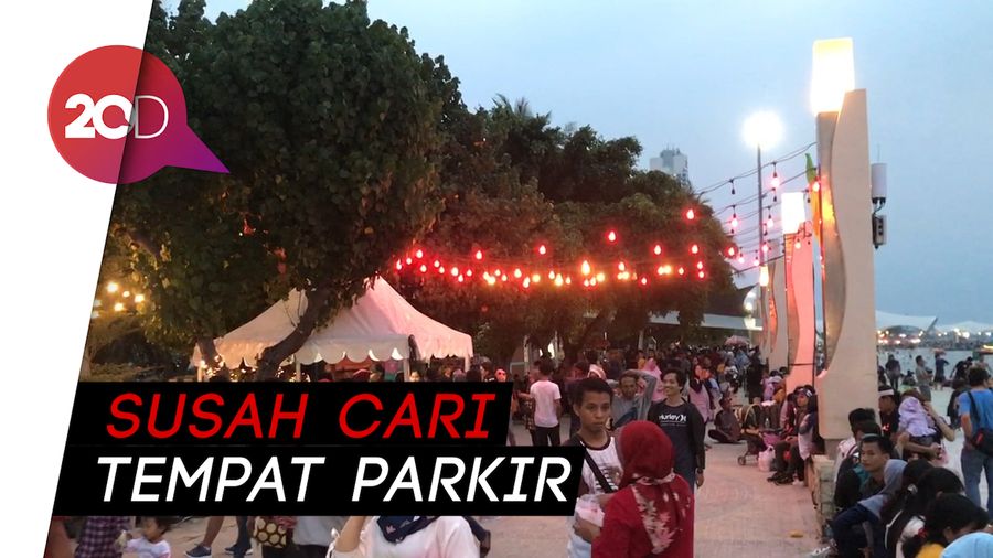 Ada Via Vallen, Ancol Dipadati Pengunjung Malam Ini