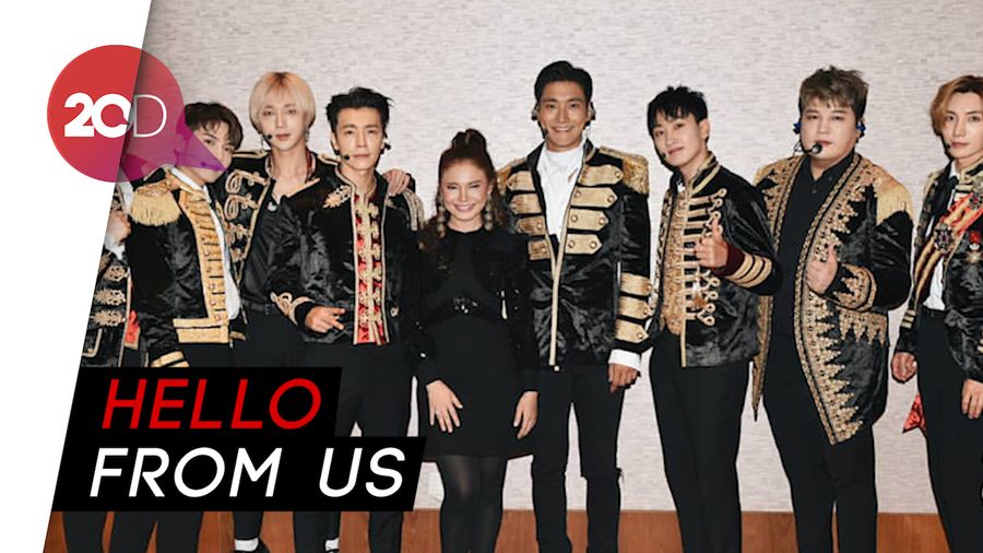 Usai Nyanyi Bareng di Konser, Rossa Unggah Foto dengan Super Junior