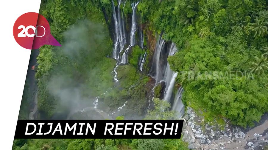 Lihat Air Terjun Niagara Tumpak Sewu yang Segarkan Mata