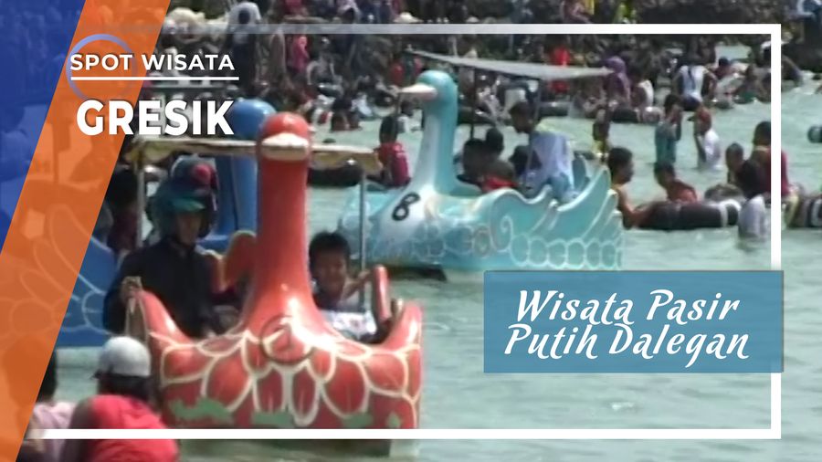 Wisata Pasir Putih Dalegan, Gresik