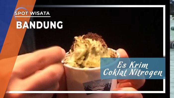 Es Krim dan Coklat Nitrogen, Bandung
